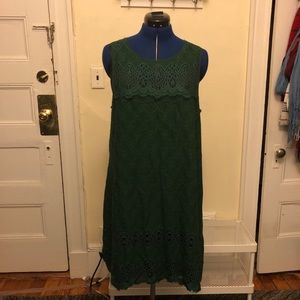 Max Studio Green Lace Dress